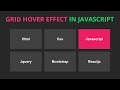 Direction Aware Hover Effect using by Javascript