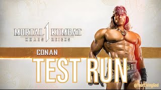 MORTAL KOMBAT 1 PS5 : KHAOS REIGNS : CONAN THE BARBARIAN :TEST RUN