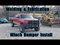 Welding & Fabrication: Winch Bumper Install @tcfinds