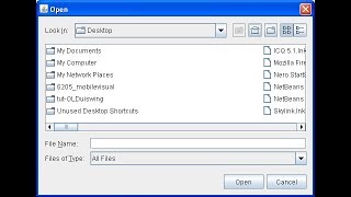 JFileChooser Example