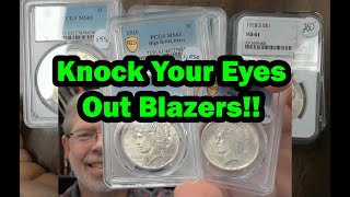 Rare Complete Peace Dollar Collection! Blazers!