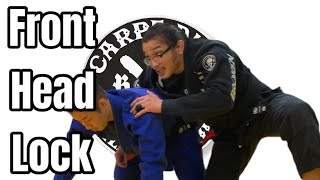 がぶりからのバックテイク\u0026引き込み Back Take \u0026 Guard Pull from Front Head Lock