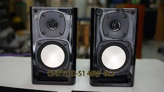 ONKYO D-S1 Speakers Test