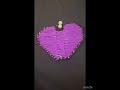 “crafting a heart themed 💜plastic canvas tote bag 🛍️a step by step tutorial”