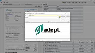 Automating Sage Orders & Invoices | Configuring Adept With PDFDataNet
