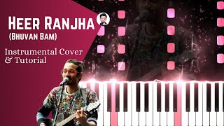Heer Ranjha (Bhuvan Bam) | Instrumental Cover & Tutorial | SaurabhMusic