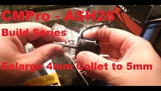 CMPro - ASH26 - 2.6m Composite Sail Plane - Build Series - Turbo Spinner Collet 4mm - 5mm