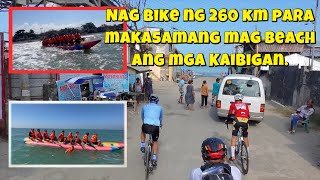 260 km Ride in San Fabian, Pangasinan para makasamang mag beach ang mga kaibigan.