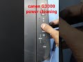 canon G3000 ink power flash head cleaning