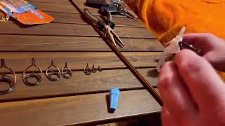 How To Fix / Repair / Replace A Fishing Pole / Rod Eye Guides In Less Than 10 Minutes!