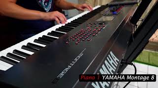 Piano sounds Part 2 / KORG v s YAMAHA v s ROLAND v s NORD v s Kurzweil