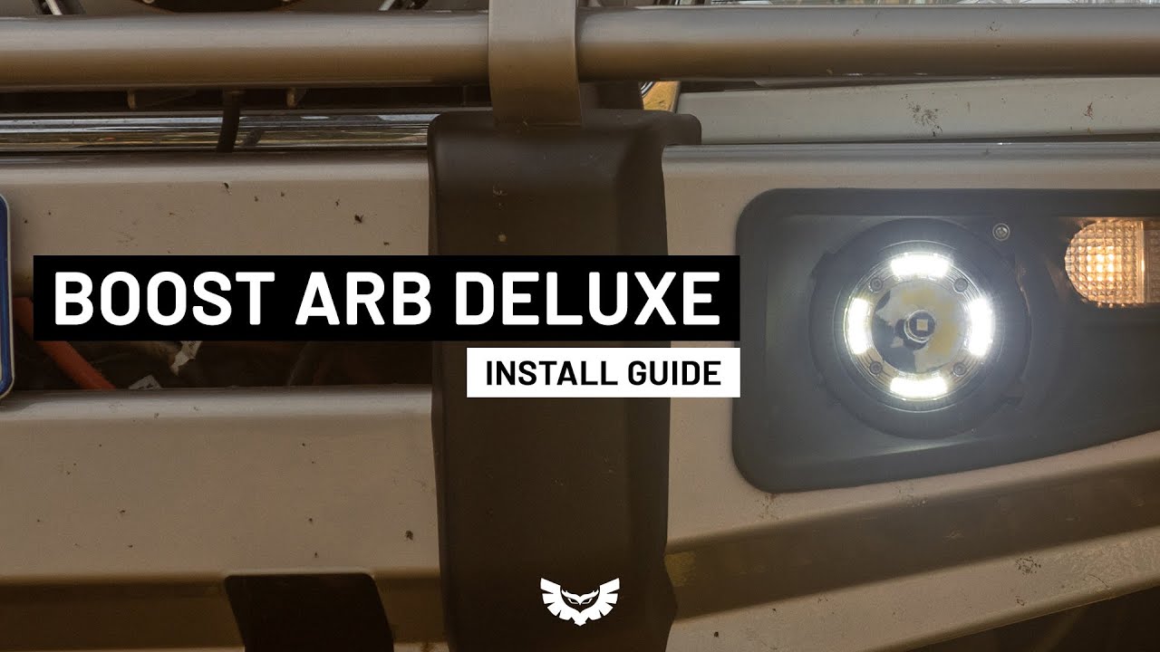 STEDI Boost LED Driving Lights - ARB Deluxe Installation Guide - YouTube