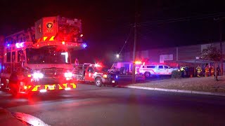 Two businesses damaged in Northeast Side fire, SAFD says