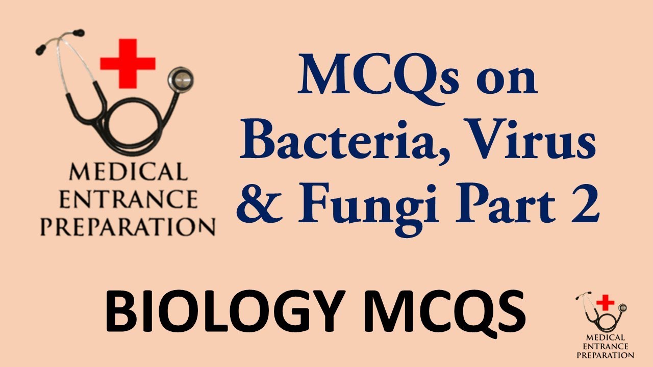 MCQs On Bacteriology, Virology And Mycology Part -2 - YouTube