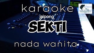 SEKTI-Karaoke Nada Cewek Versi Kendang Jaipong [ Denny Caknan ]