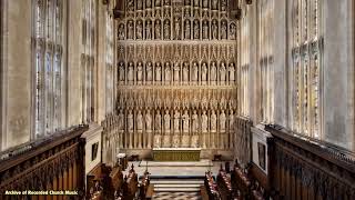 BBC Choral Evensong: New College Oxford 1982 (Edward Higginbottom)