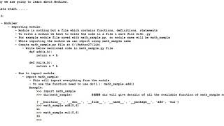 Python Tutorial : Day 8 (Modules):