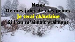 Neige   Alain Morisod paroles, lyrics