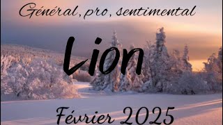 Lion février 2025: libéré(e)…. Vous foncez vers vos envies et vos besoins…changement inattendu ❤️