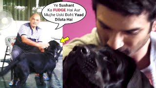 Sushant Singh Rajput DOG Fudge HAPPY With Sushant Singh's Father & Family In His Bihar House