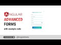 Complex Form Using Tailwind CSS | Angular Reactive Form Example