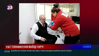 VALİ ÖMER TORAMAN’IN TEMASLARI