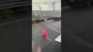 名神高速道路　事故