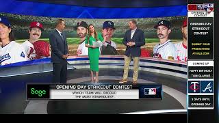 The MLB Tonight crew predicts who will have the most strikeouts on Opening Day.