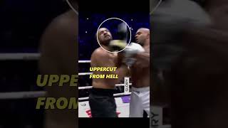 OVEREEM DROPS BADR HARI WITH PUNCHES GLORY COLLISION #GLORY #shorts #kickboxing