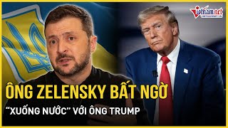 Hết nơi “bấu víu”, Ông Zelensky bất ngờ “xuống nước” ông Trump, Mỹ sắp đạt thoả thuận lịch sử