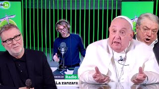 Il Papa: fate entrare i migranti - La Zanzara 21.1.2025