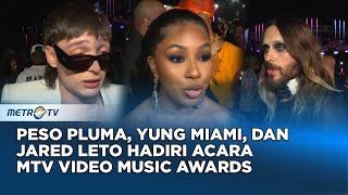 Peso Pluma, Yung Miami, Jared Leto Hadiri Acara MTV Video Music Awards