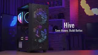 Gabinete Gamer Mid Tower Hive FRGB Aerocool