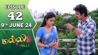Malli Serial | Episode 42 | 9th June 2024 | Nikitha | Vijay | Saregama TV Shows Tamil