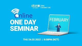 Atomy New Zealand February One Day Seminar