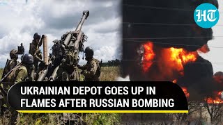 Zelensky's Men Face Another Defeat; Russia Blows Up Ukrainian Munitions Depot In Kharkiv