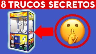 8 TRUCOS Insuperables para GANAR Peluches y Premios en Maquina de Garra | TOP Tecnicas Secretas 2021