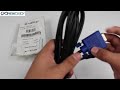 cabo kvm usb vga chaveador trendnet tk cu06 unboxing infinity cftv