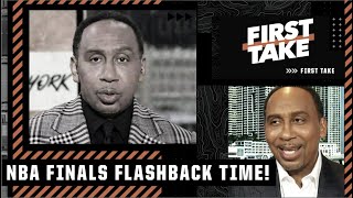 Stephen A. Smith FLASHBACK! Warriors to win it all?! 🍿 | First Take
