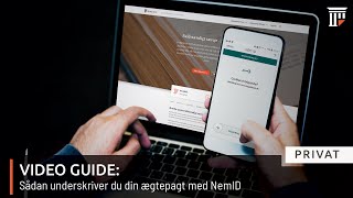 Sådan underskriver du din ægtepagt med NemID