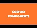 Setting up Custom Components in Ionic