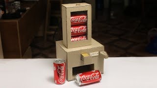 DIY Coca Cola Vending Machine Using Smart Key at Home