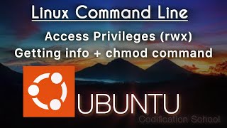 Linux Command Line: Access Privileges (rwx): Getting info + chmod command
