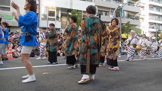 高円寺阿波踊り２０１８　１日目（８・２５）②希望連