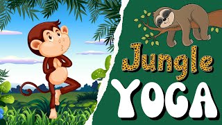 Jungle Yoga | Calming Yoga for kids | Kids Yoga | Yoga Brain Break | Spring  Yog