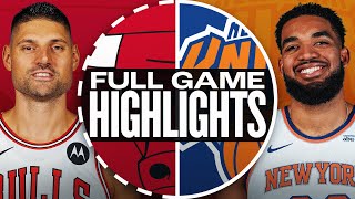 BULLS at KNICKS | FULL GAME HIGHLIGHTS | February 20, 2025