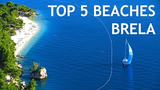 Top 5 - Beaches in Brela