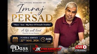 THE FUNERAL SERVICE OF IMRAJ PERSAD