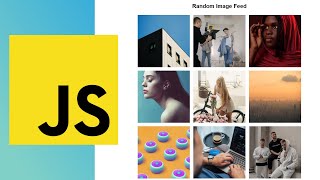 How To Create Random Images Feed Using HTML5, CSS3 and JAVASCRIPT #HuXnWebDev