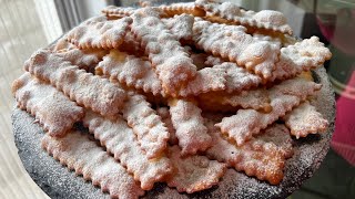 CHIACCHIERE - FRAPPE - FRIED OR OVEN-BAKED CARNIVAL BUGIE